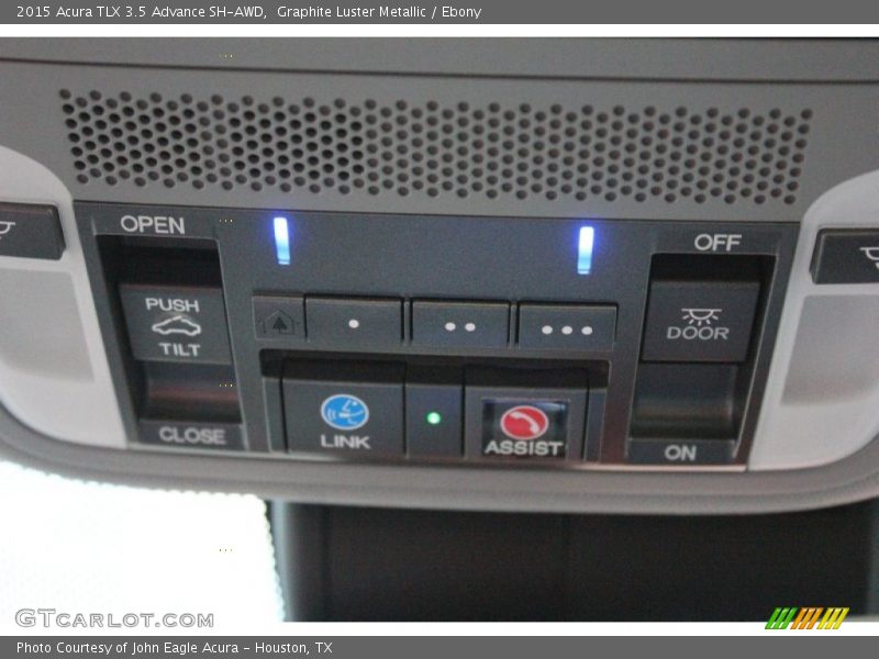 Graphite Luster Metallic / Ebony 2015 Acura TLX 3.5 Advance SH-AWD