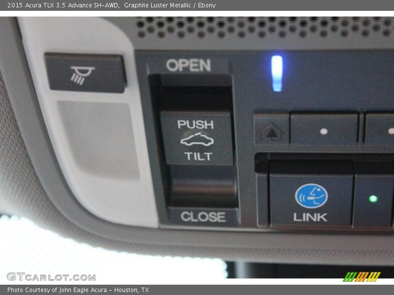 Graphite Luster Metallic / Ebony 2015 Acura TLX 3.5 Advance SH-AWD