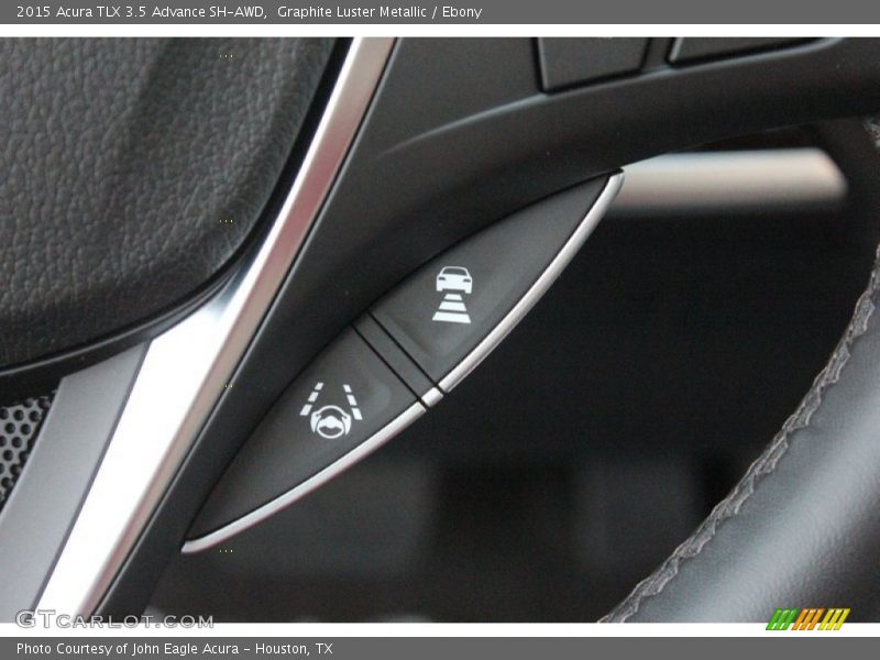 Graphite Luster Metallic / Ebony 2015 Acura TLX 3.5 Advance SH-AWD