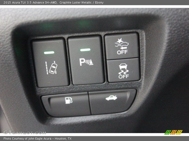 Graphite Luster Metallic / Ebony 2015 Acura TLX 3.5 Advance SH-AWD