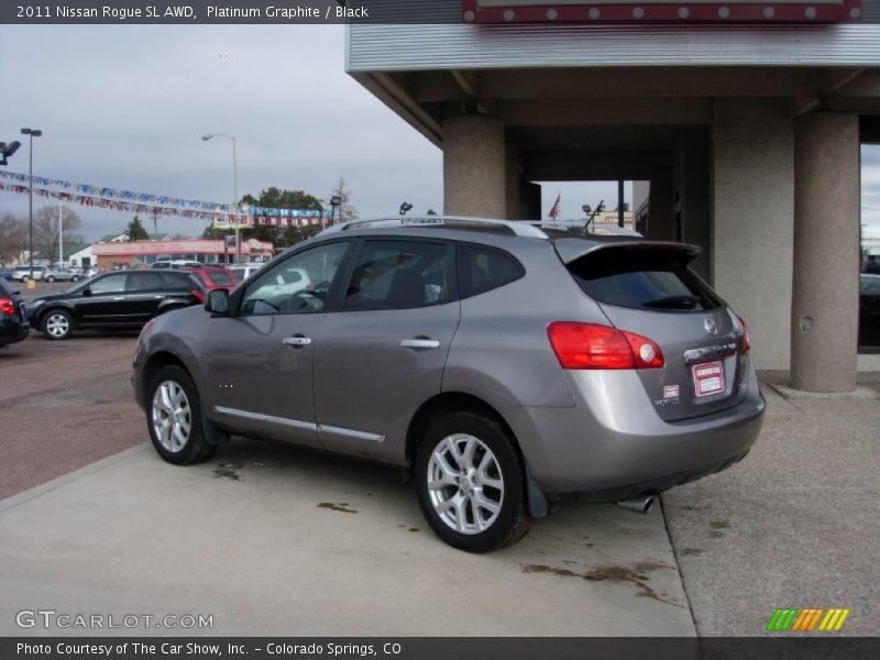 Platinum Graphite / Black 2011 Nissan Rogue SL AWD