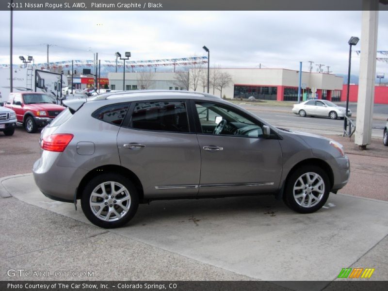 Platinum Graphite / Black 2011 Nissan Rogue SL AWD