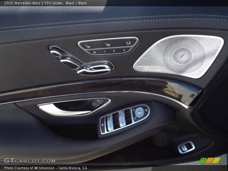 Black / Black 2015 Mercedes-Benz S 550 Sedan