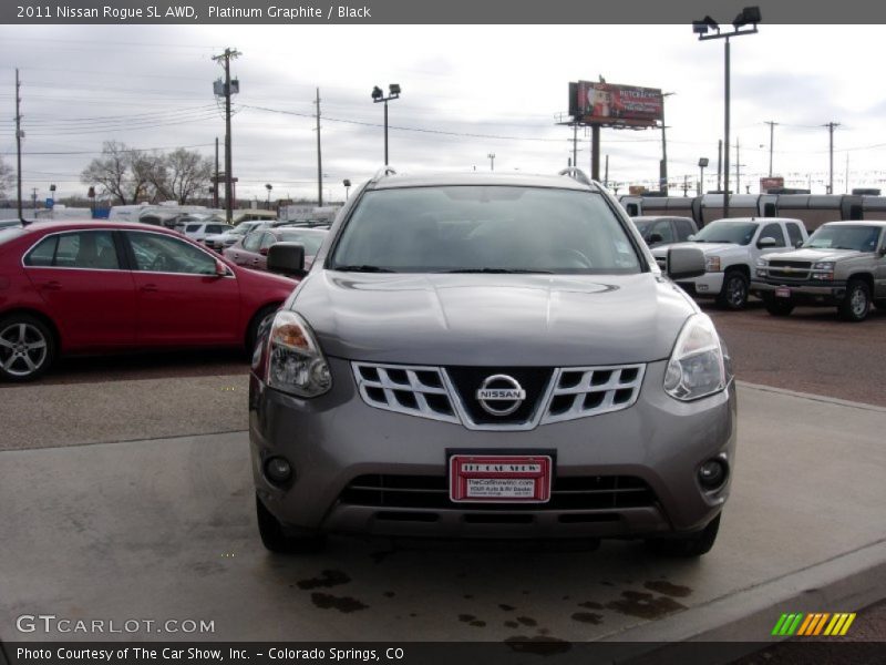 Platinum Graphite / Black 2011 Nissan Rogue SL AWD