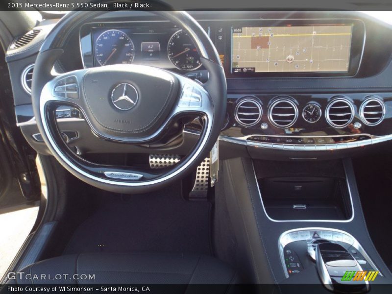 Black / Black 2015 Mercedes-Benz S 550 Sedan