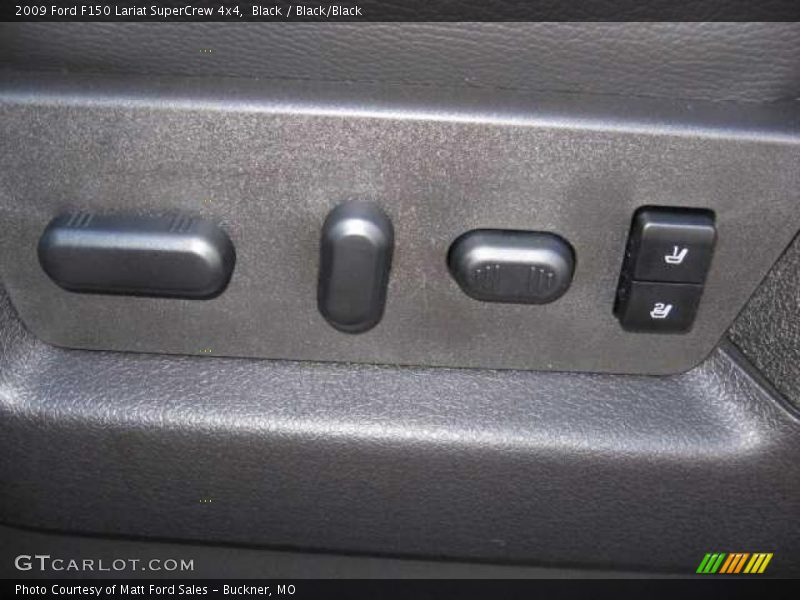 Black / Black/Black 2009 Ford F150 Lariat SuperCrew 4x4