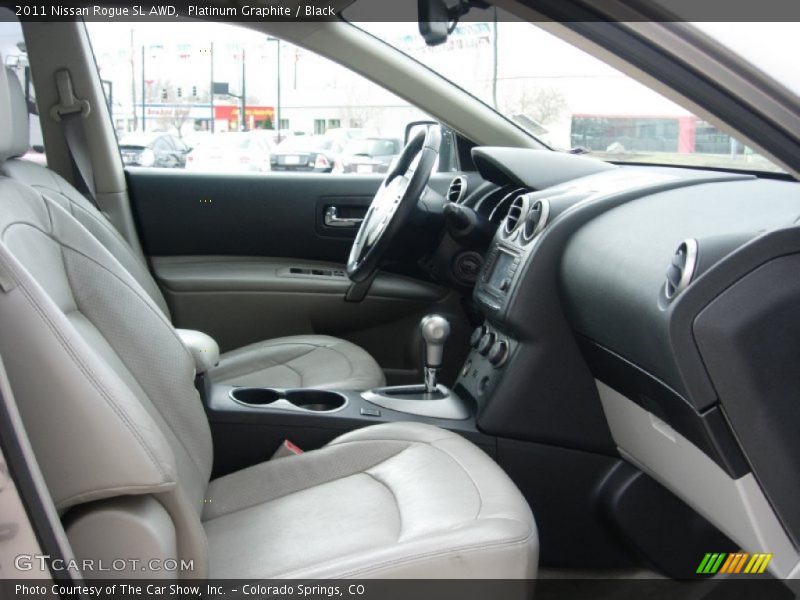 Platinum Graphite / Black 2011 Nissan Rogue SL AWD