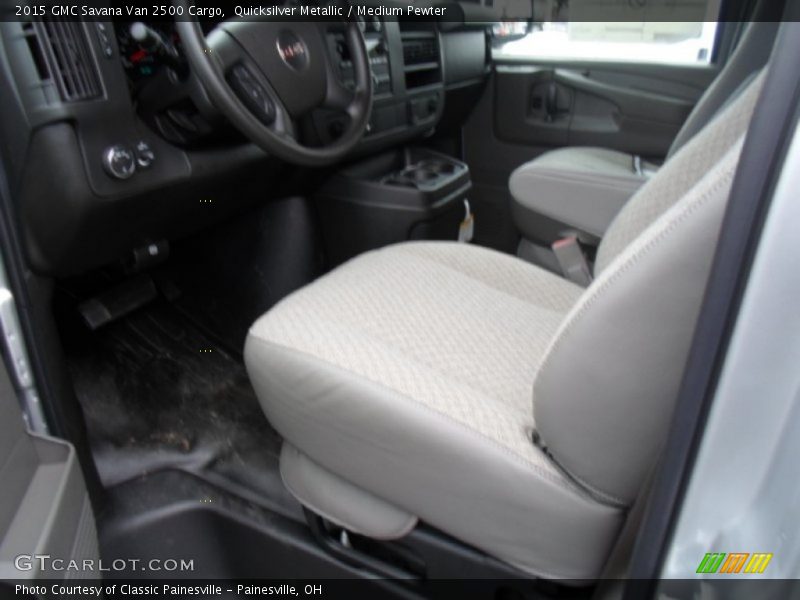 Quicksilver Metallic / Medium Pewter 2015 GMC Savana Van 2500 Cargo