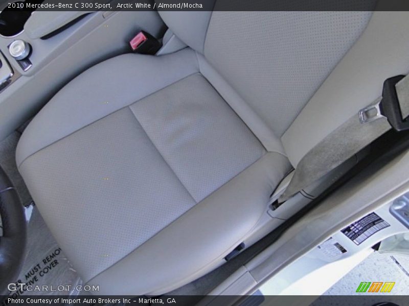 Arctic White / Almond/Mocha 2010 Mercedes-Benz C 300 Sport