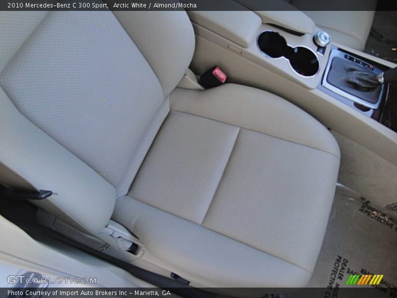 Arctic White / Almond/Mocha 2010 Mercedes-Benz C 300 Sport