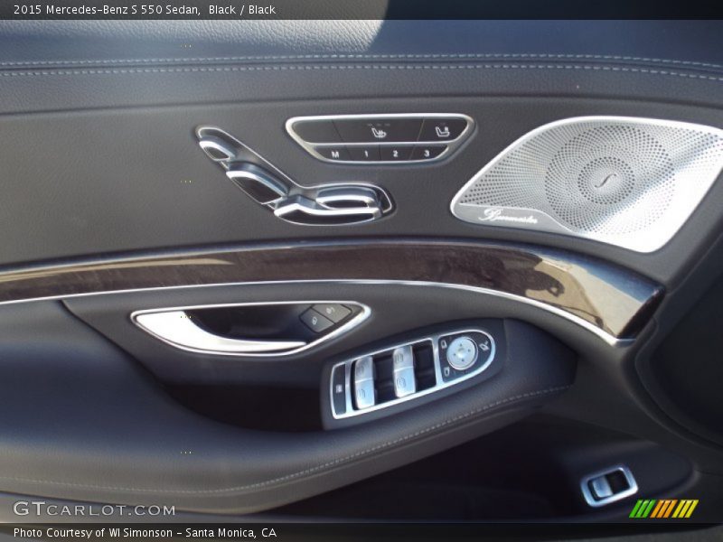 Black / Black 2015 Mercedes-Benz S 550 Sedan