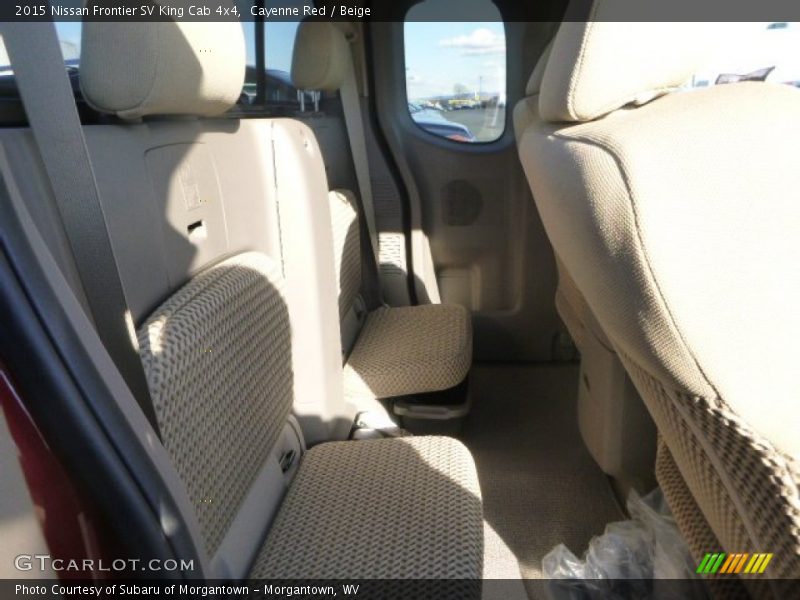 Cayenne Red / Beige 2015 Nissan Frontier SV King Cab 4x4