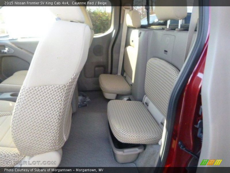 Cayenne Red / Beige 2015 Nissan Frontier SV King Cab 4x4