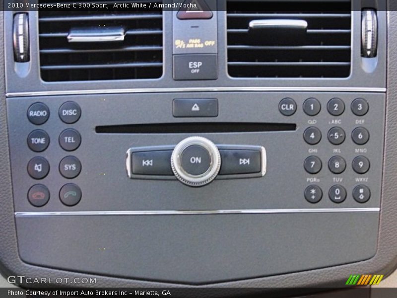 Arctic White / Almond/Mocha 2010 Mercedes-Benz C 300 Sport