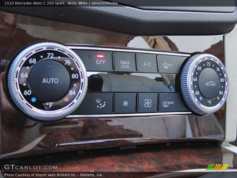 Arctic White / Almond/Mocha 2010 Mercedes-Benz C 300 Sport