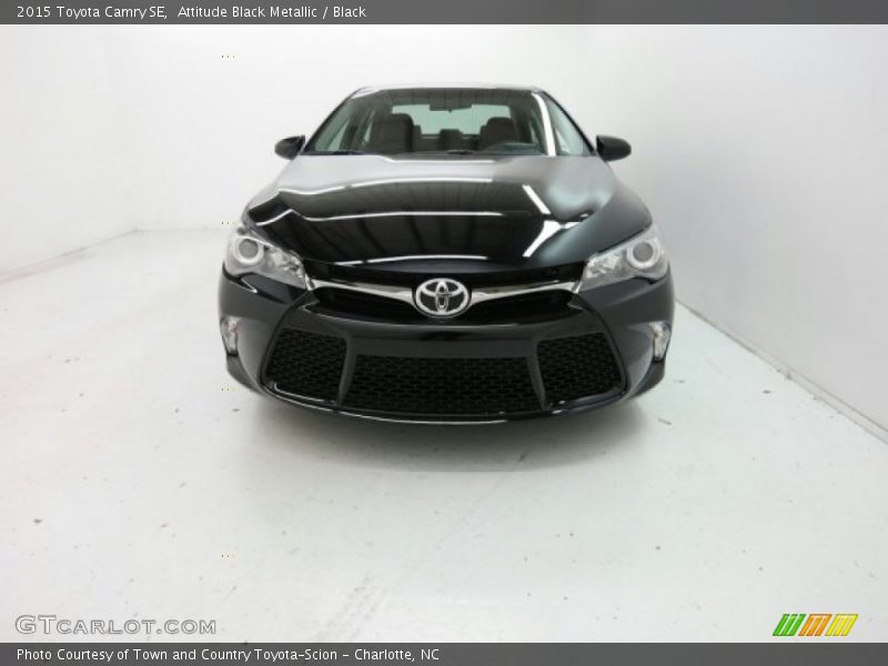 Attitude Black Metallic / Black 2015 Toyota Camry SE