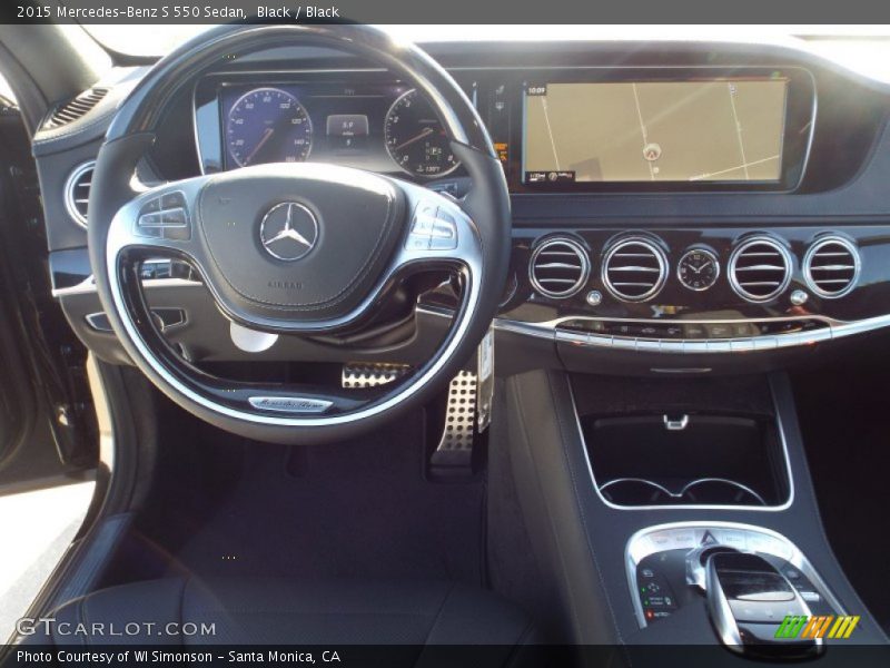 Black / Black 2015 Mercedes-Benz S 550 Sedan