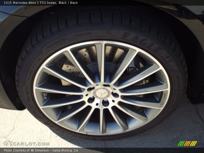 Black / Black 2015 Mercedes-Benz S 550 Sedan