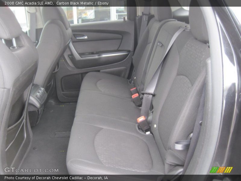 Carbon Black Metallic / Ebony 2008 GMC Acadia SLE AWD