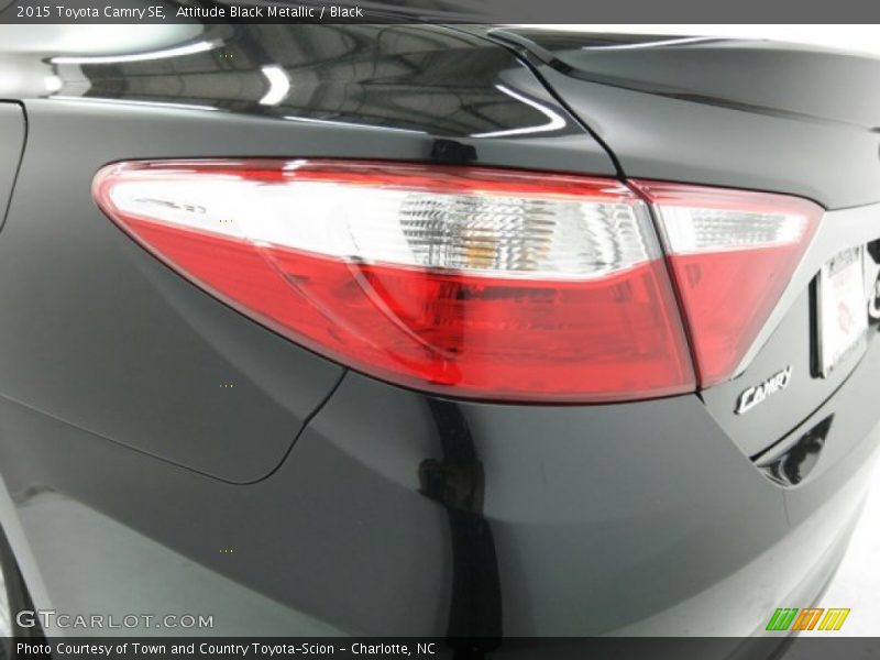 Attitude Black Metallic / Black 2015 Toyota Camry SE