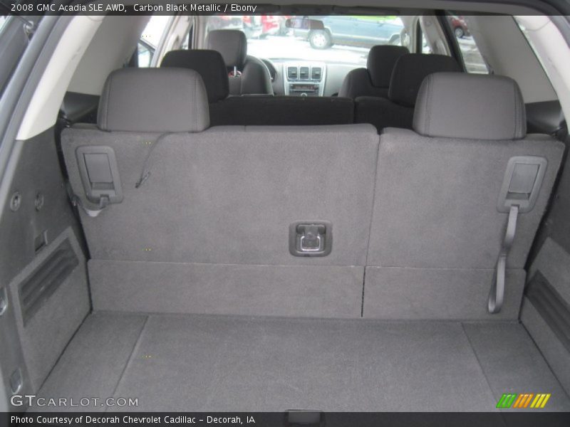 Carbon Black Metallic / Ebony 2008 GMC Acadia SLE AWD