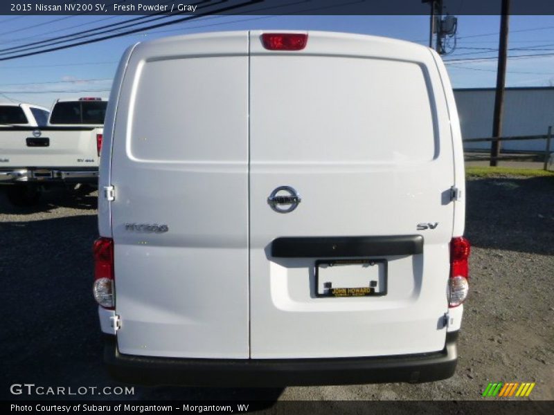 Fresh Powder / Gray 2015 Nissan NV200 SV