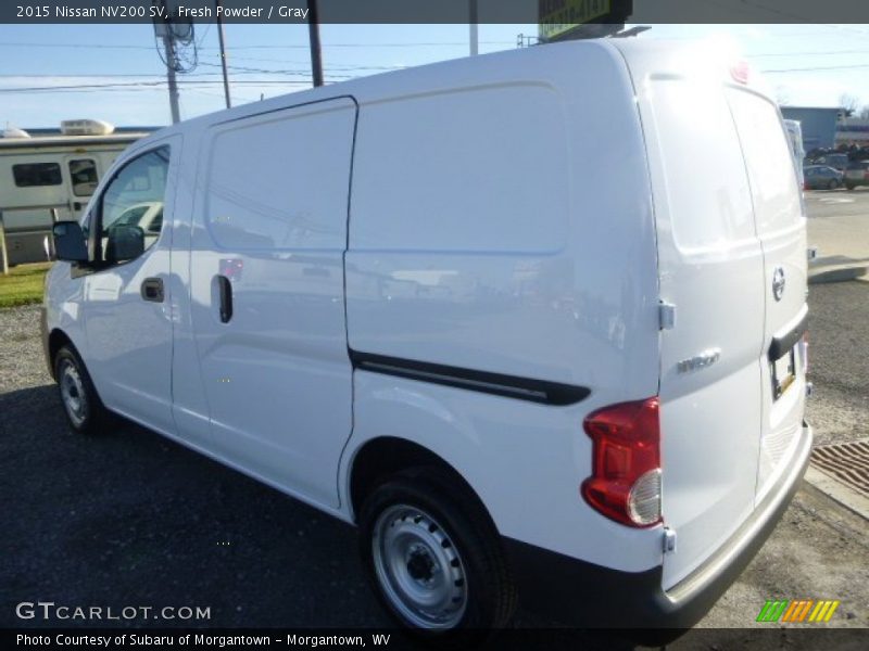 Fresh Powder / Gray 2015 Nissan NV200 SV