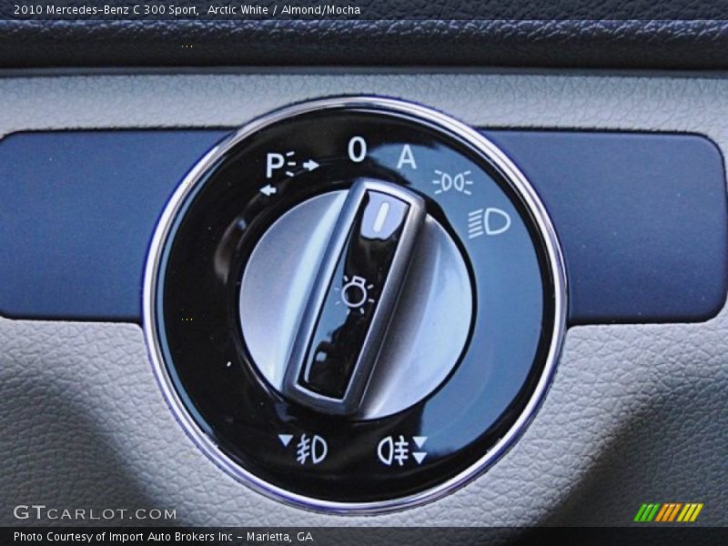 Arctic White / Almond/Mocha 2010 Mercedes-Benz C 300 Sport