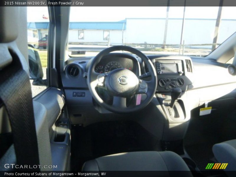 Fresh Powder / Gray 2015 Nissan NV200 SV