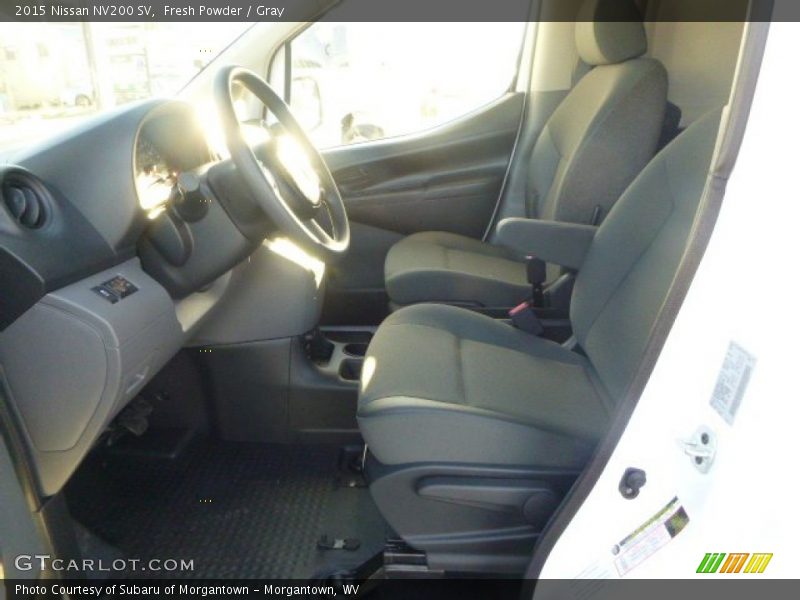 Fresh Powder / Gray 2015 Nissan NV200 SV