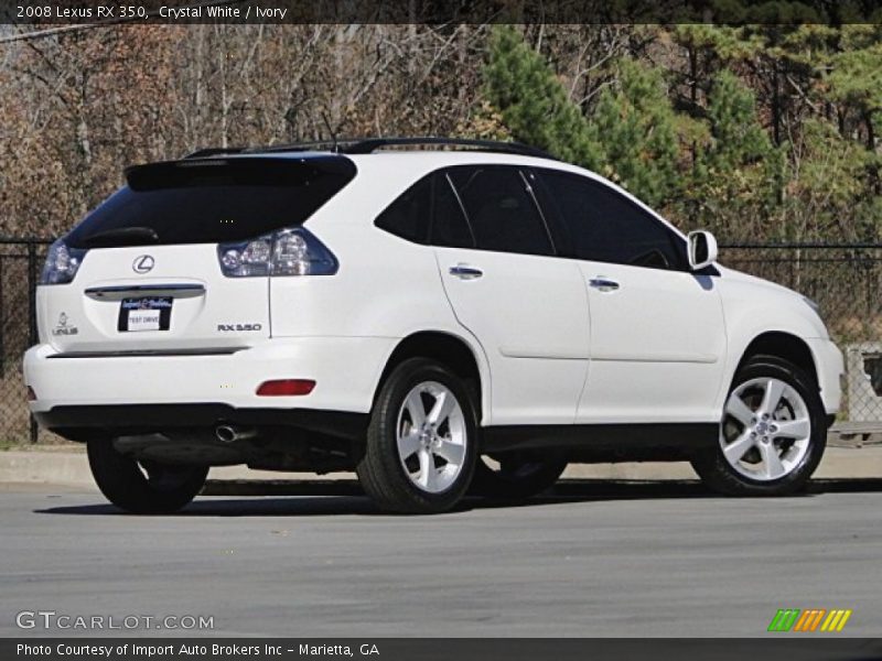 Crystal White / Ivory 2008 Lexus RX 350