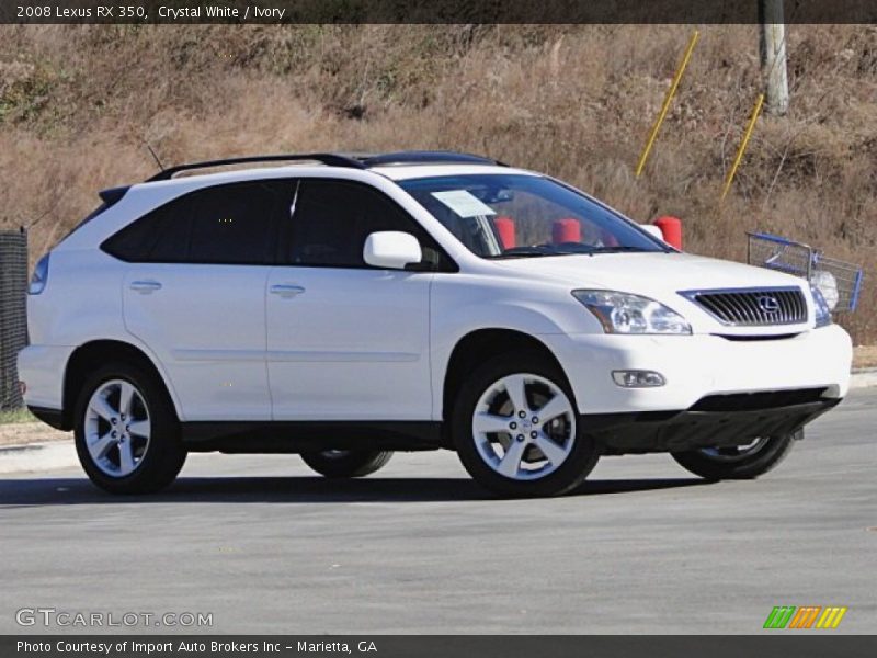 Crystal White / Ivory 2008 Lexus RX 350