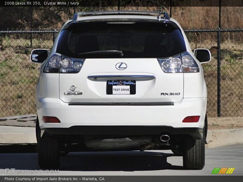 Crystal White / Ivory 2008 Lexus RX 350
