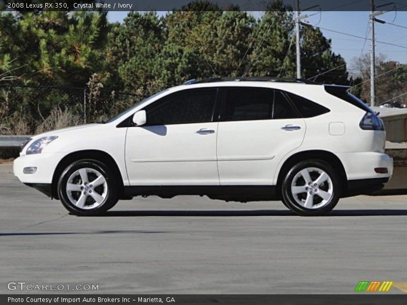 Crystal White / Ivory 2008 Lexus RX 350