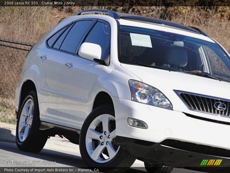 Crystal White / Ivory 2008 Lexus RX 350