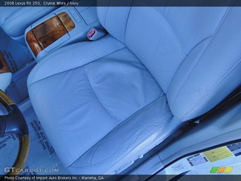 Crystal White / Ivory 2008 Lexus RX 350
