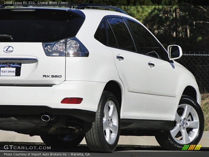 Crystal White / Ivory 2008 Lexus RX 350