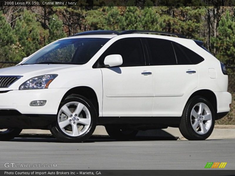 Crystal White / Ivory 2008 Lexus RX 350