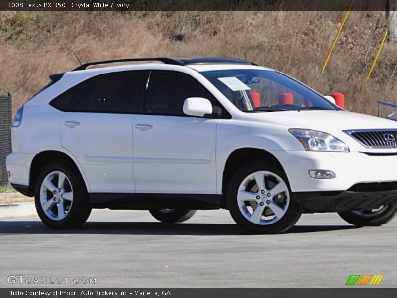 Crystal White / Ivory 2008 Lexus RX 350