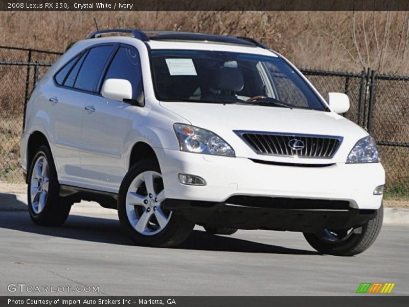 Crystal White / Ivory 2008 Lexus RX 350