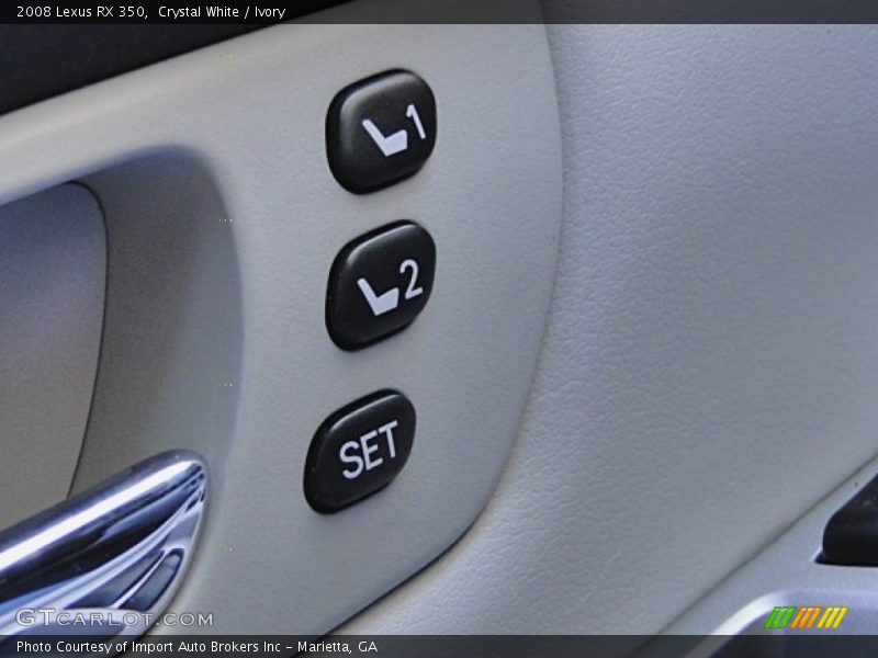Crystal White / Ivory 2008 Lexus RX 350