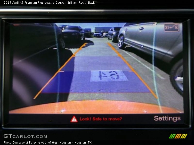 Brilliant Red / Black 2015 Audi A5 Premium Plus quattro Coupe