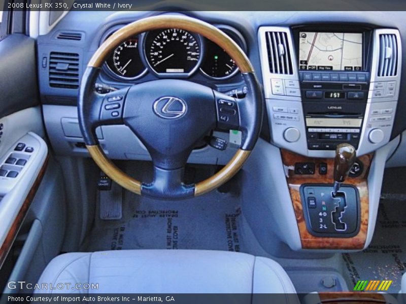 Dashboard of 2008 RX 350