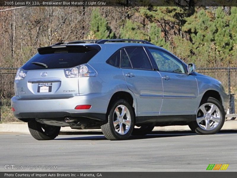 Breakwater Blue Metallic / Light Gray 2005 Lexus RX 330