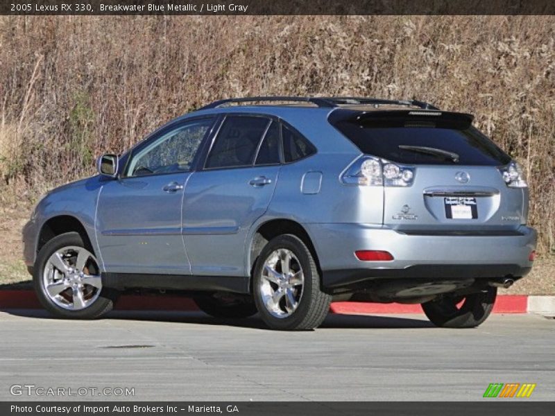 Breakwater Blue Metallic / Light Gray 2005 Lexus RX 330