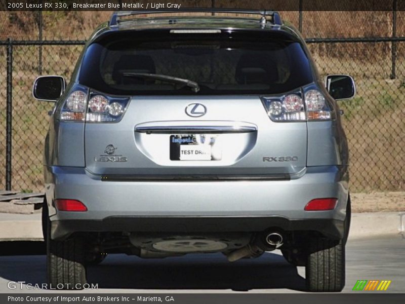 Breakwater Blue Metallic / Light Gray 2005 Lexus RX 330