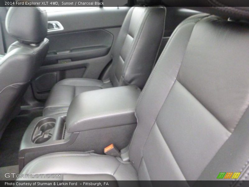 Sunset / Charcoal Black 2014 Ford Explorer XLT 4WD