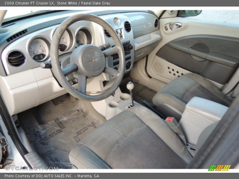  2009 PT Cruiser LX Pastel Slate Gray Interior
