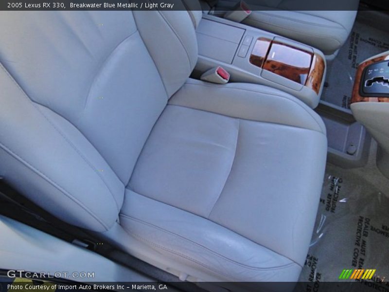 Breakwater Blue Metallic / Light Gray 2005 Lexus RX 330