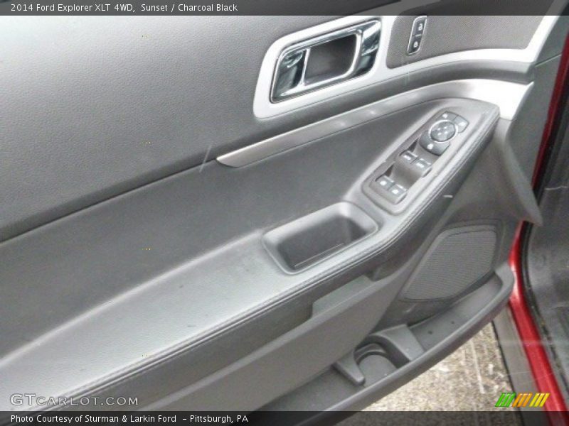 Sunset / Charcoal Black 2014 Ford Explorer XLT 4WD